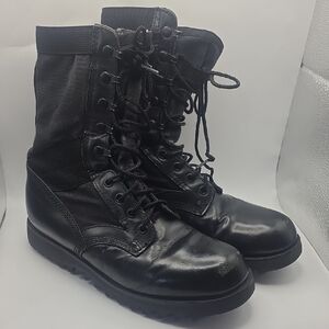 Altama Military Jungle Black Combat Boots #6877 Mens Size 8R Ripple Sole